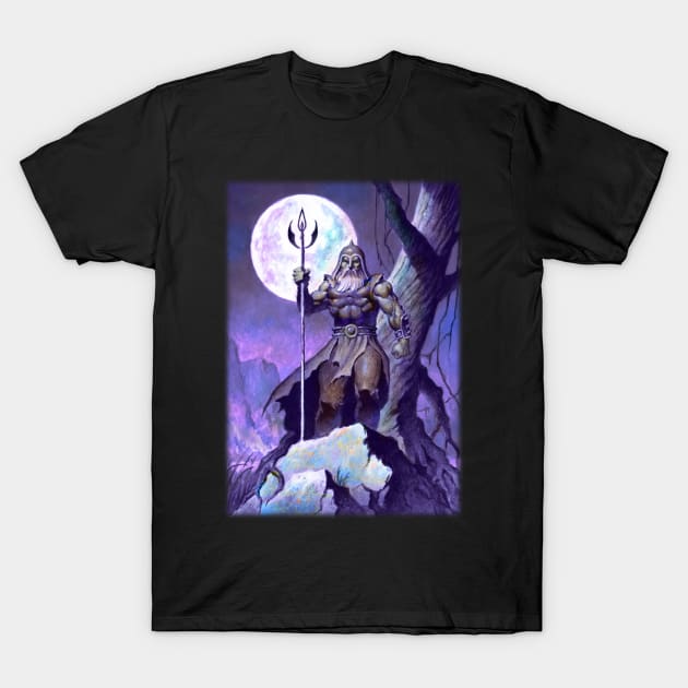 Viking Moon T-Shirt by Paul_Abrams